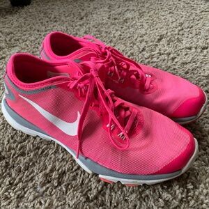 Women’s pink Nike Running Shoe Size 7